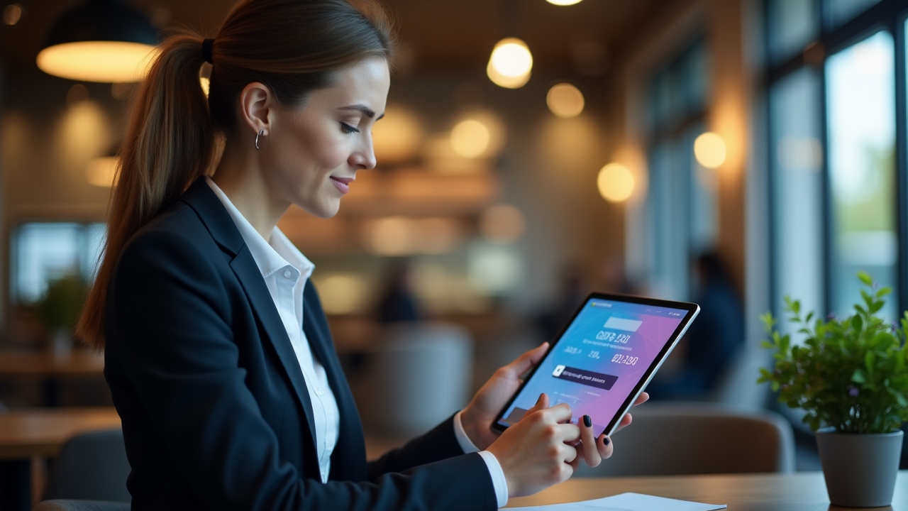 Acceso móvil seguro a sistemas financieros